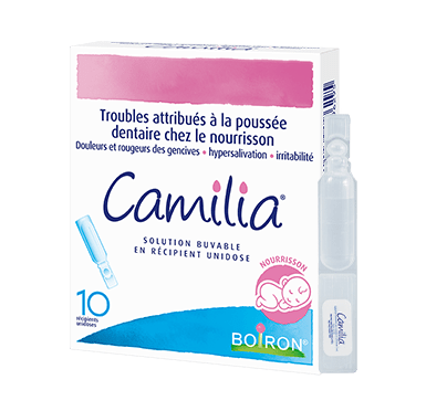 Camilia : une solution homéopathique pour soulager les poussées dentaires